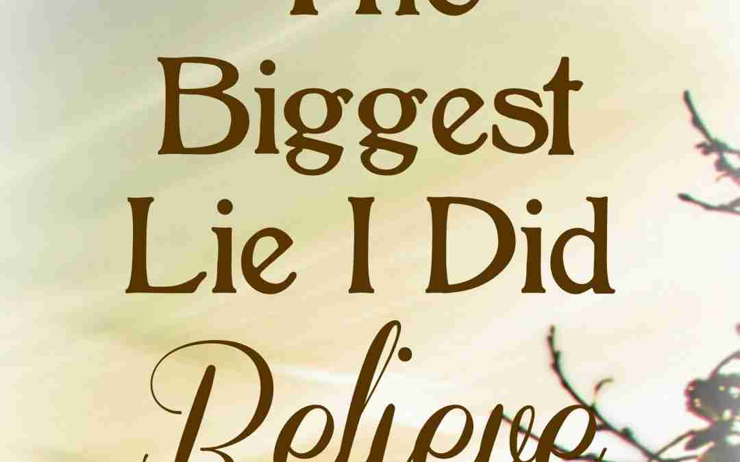 The Biggest Lie I Did Believe