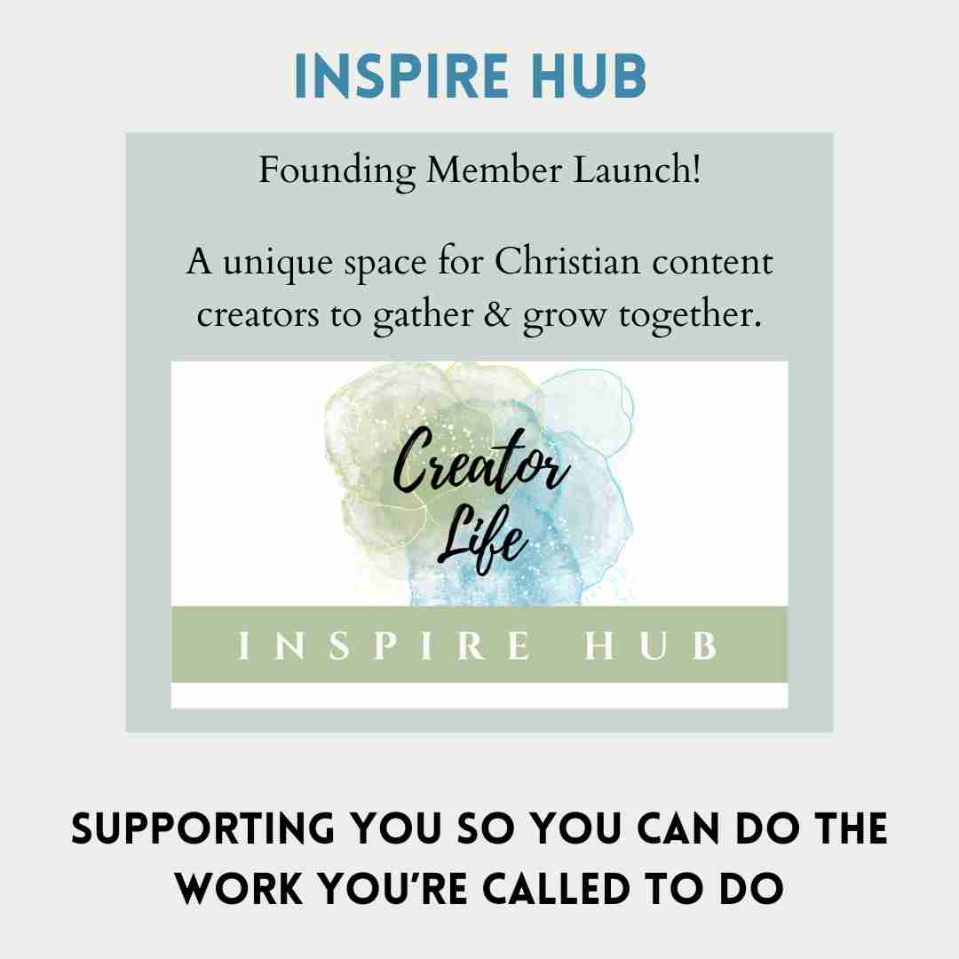 Inspire Hub - Community for Christian Content Creators